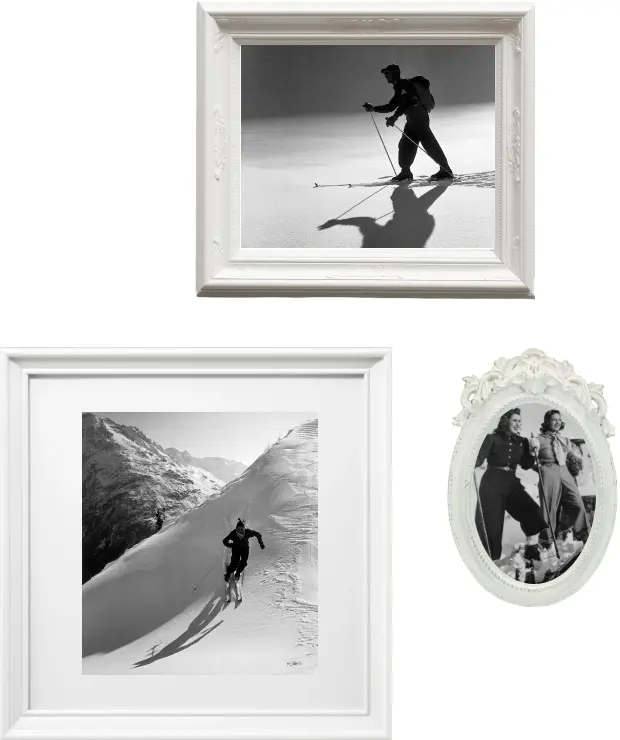 Vintage Winterfotos